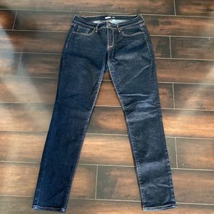 Old Navy Original Skinny Stretch Dark Wash Jeans Casual Closet Staple